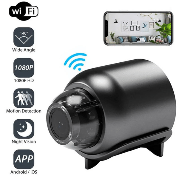 HD 1080P WiFi Hidden Spy Camera