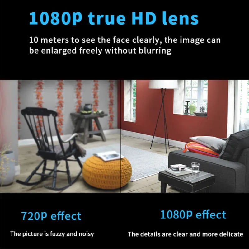 HD 1080P WiFi Hidden Spy Camera