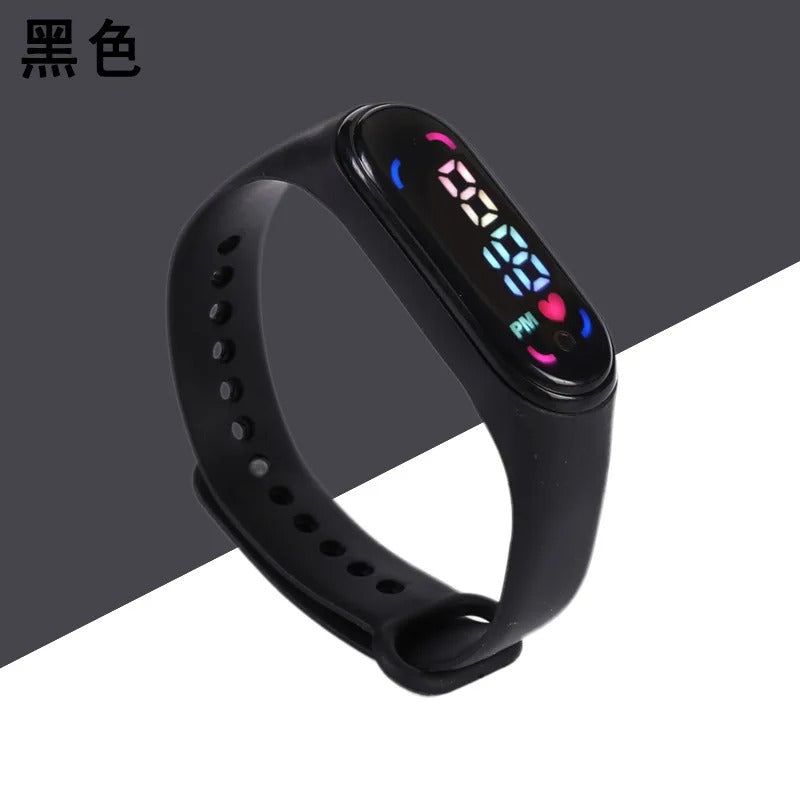 Children's Waterproof Sports Smart LED Watch