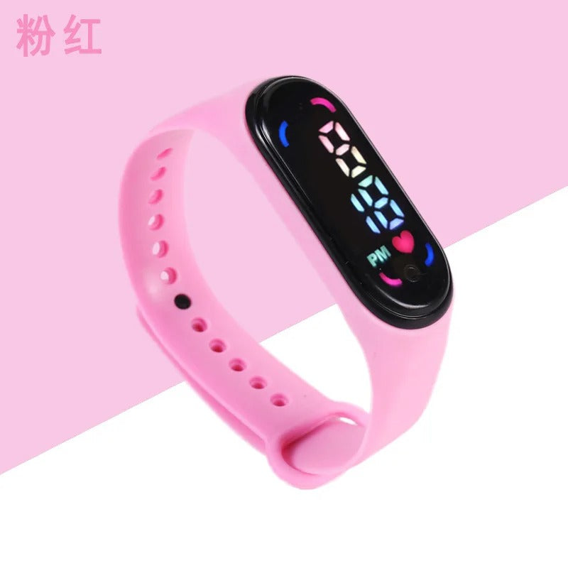 Children's Waterproof Sports Smart LED Watch