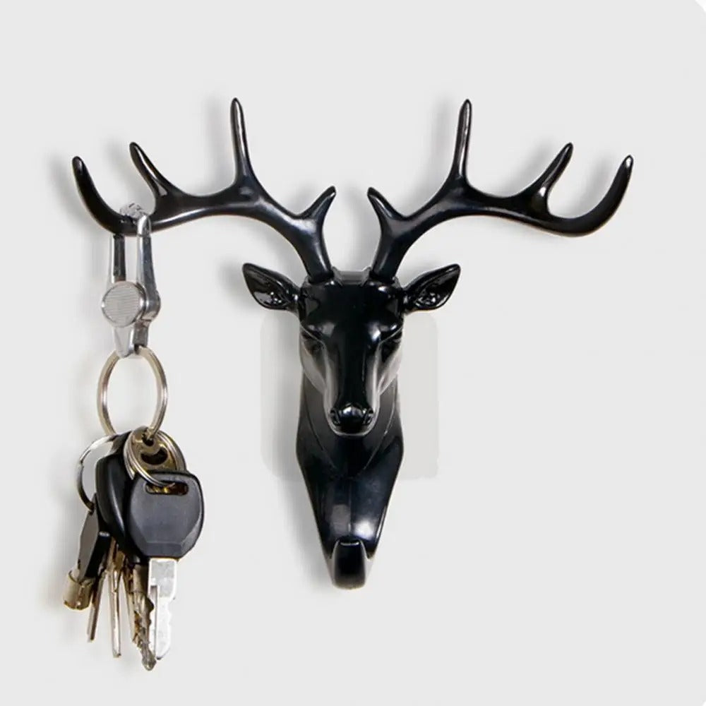 Hook Deer Head Key Holder Hanger