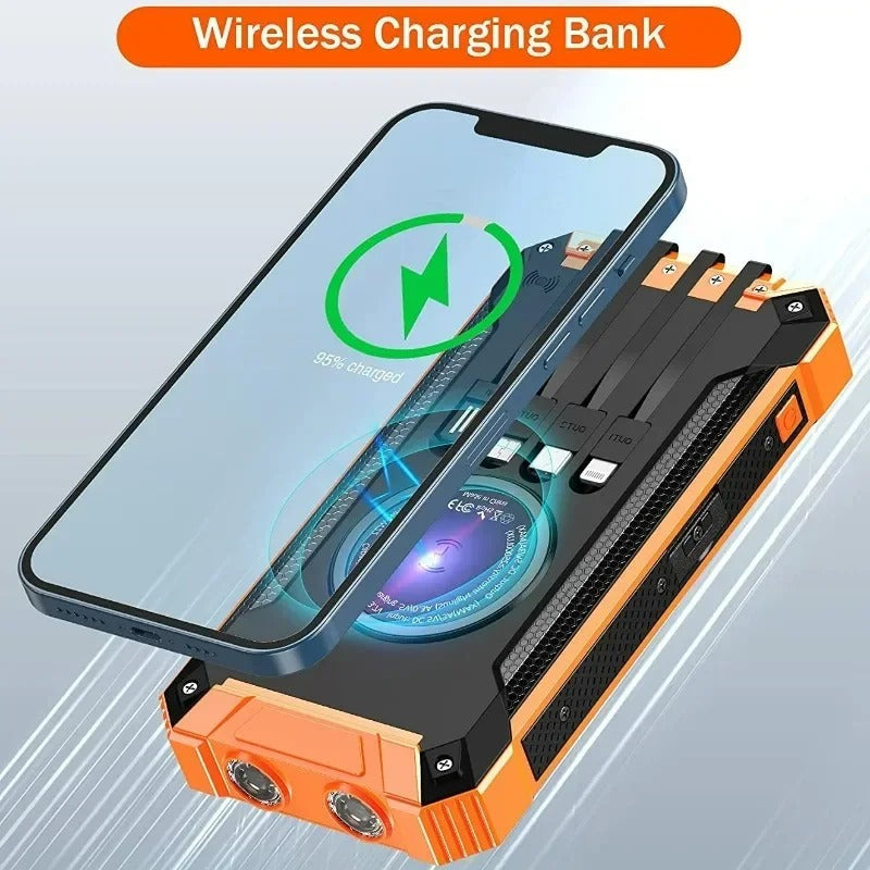 Wireless Solar Power Bank