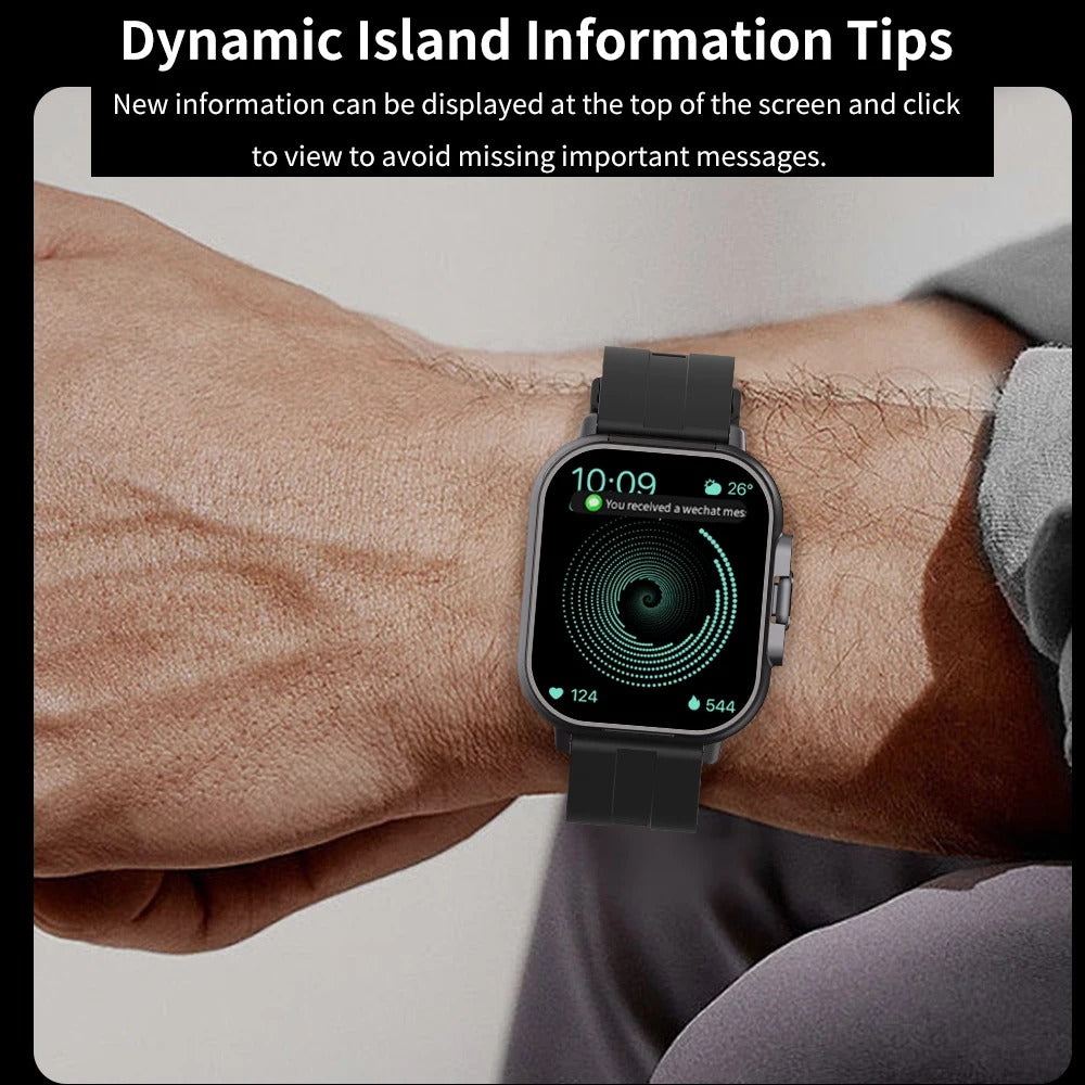 2-in-1 Smart Watch with TWS-Earbuds