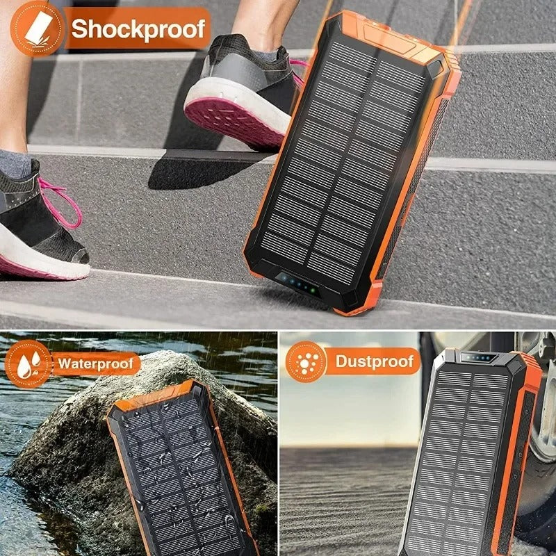 Wireless Solar Power Bank