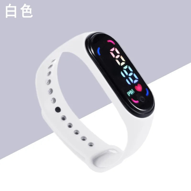 Children's Waterproof Sports Smart LED Watch